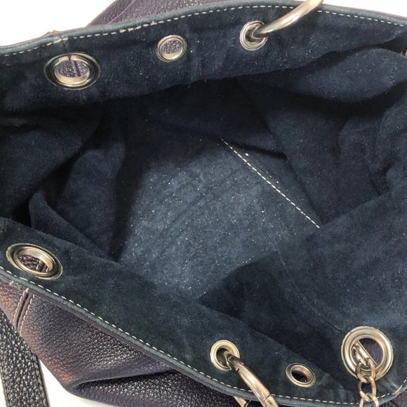 Marco Leather Factory Shoulder Bag Womens Purple Boho Purse - Picture 7 of 10